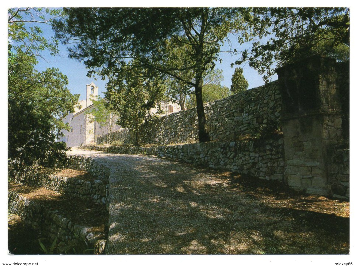 LE BEAUSSET -- 1991--Chapelle Du Beausset-Vieux--Sanctuaire Vu De L'oratoire  --timbre -- Cachet - Le Beausset