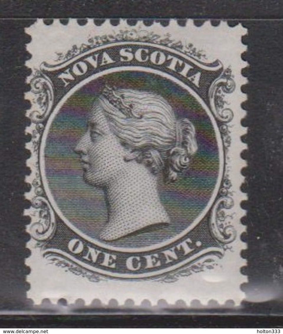 NOVA SCOTIA Scott # 8 MH - Queen Victoria - Unused Stamps