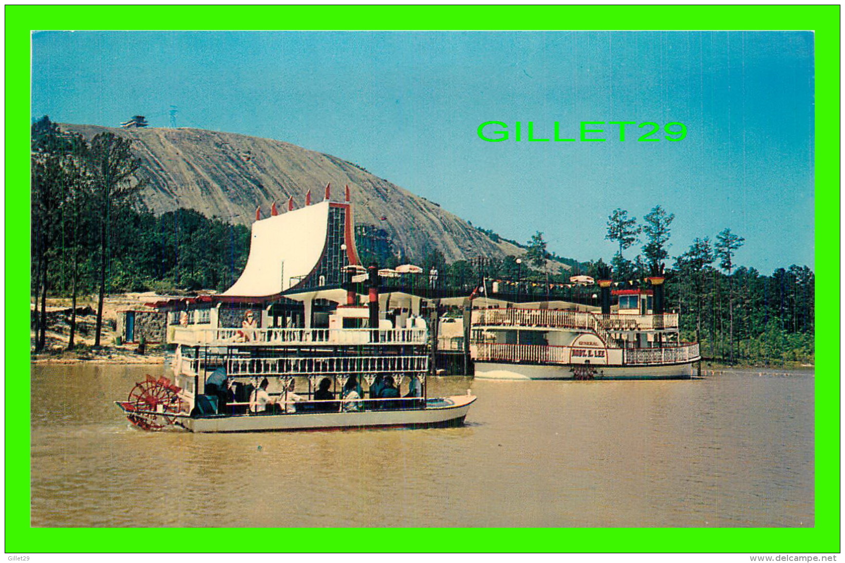 STONE MOUNTAIN, GA - MARINA - SHIPS,  GENERAL ROBERT E LEE - PUB. BY ATLANTA NEWS AGENCY INC - - Other & Unclassified