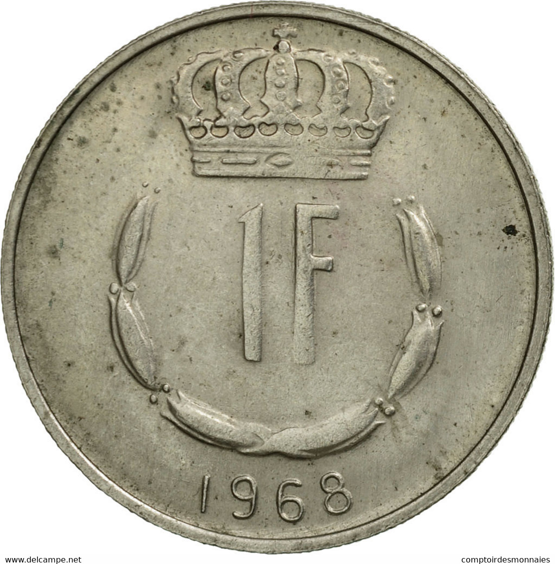 Monnaie, Luxembourg, Jean, Franc, 1955, TTB, Copper-nickel, KM:55 - Luxembourg