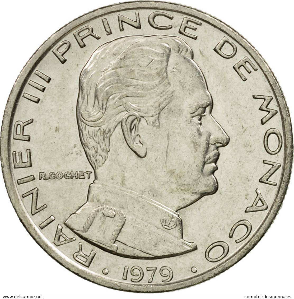 Monnaie, Monaco, Rainier III, Franc, 1979, TTB+, Nickel, Gadoury:MC 150, KM:140 - 1960-2001 Nouveaux Francs