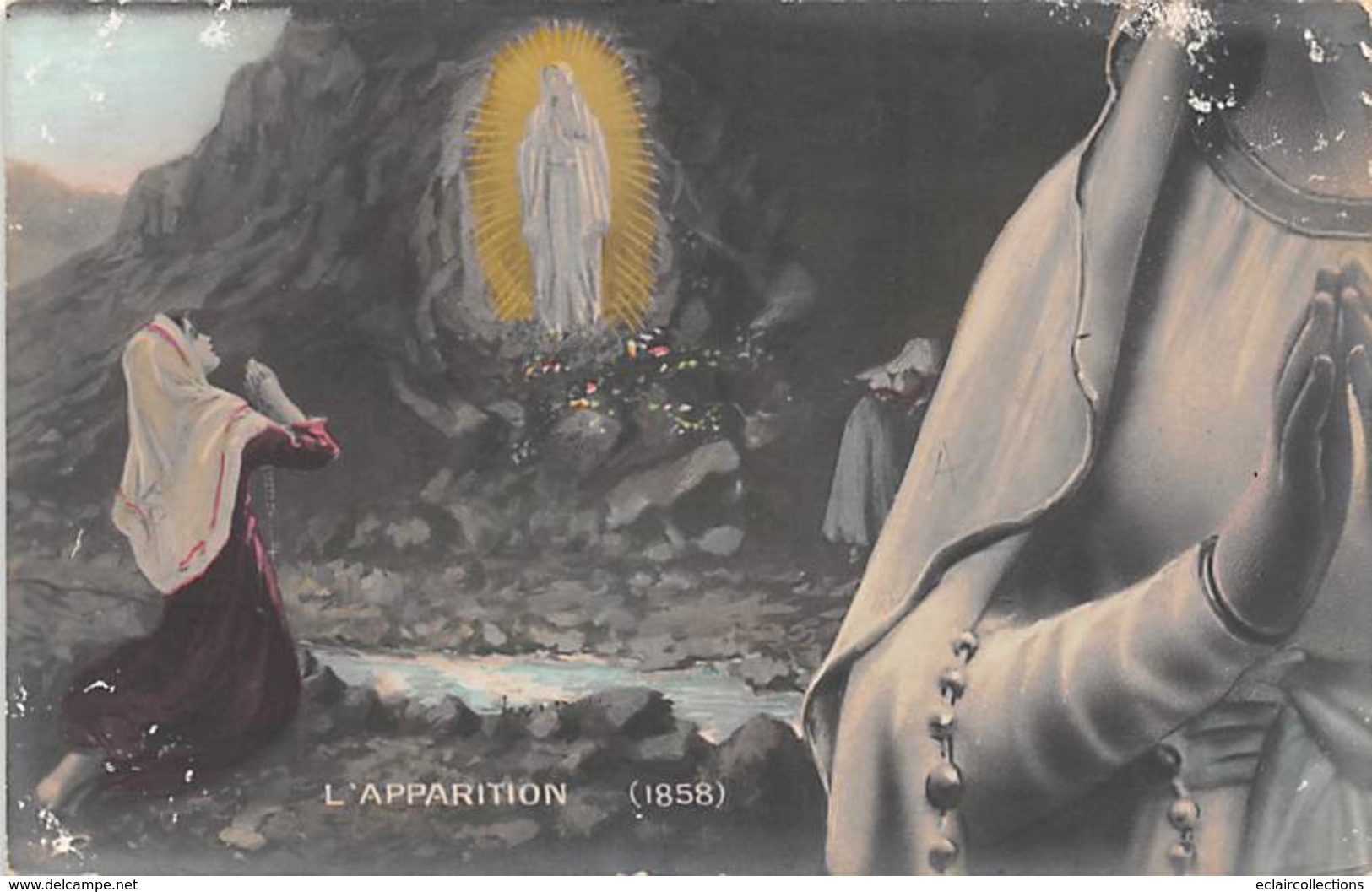 Thème Puzzle Ou élément    Religion . Vierge Marie   1 Carte    (voir Scan) - Otros & Sin Clasificación