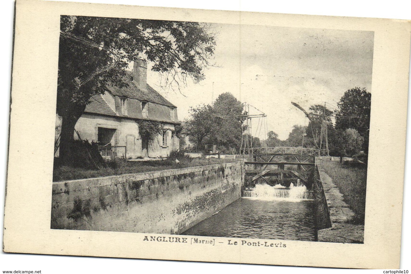 ANGLURE  LE PONT LEVIS - Anglure