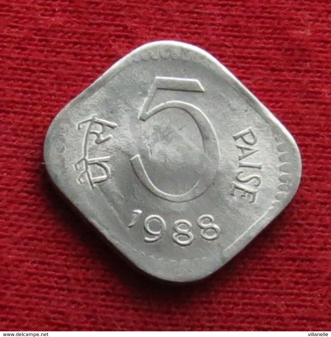 India 5 Paise 1988 C Km# 23 Uncºº  Inde Indies Indien - India