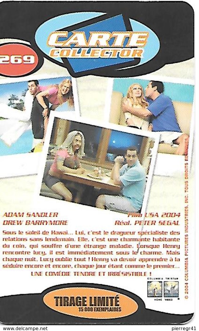 CARTE-VIDEO FUTUR-N°269-AMOUR & AMNESIE-TBE - - Abonnement