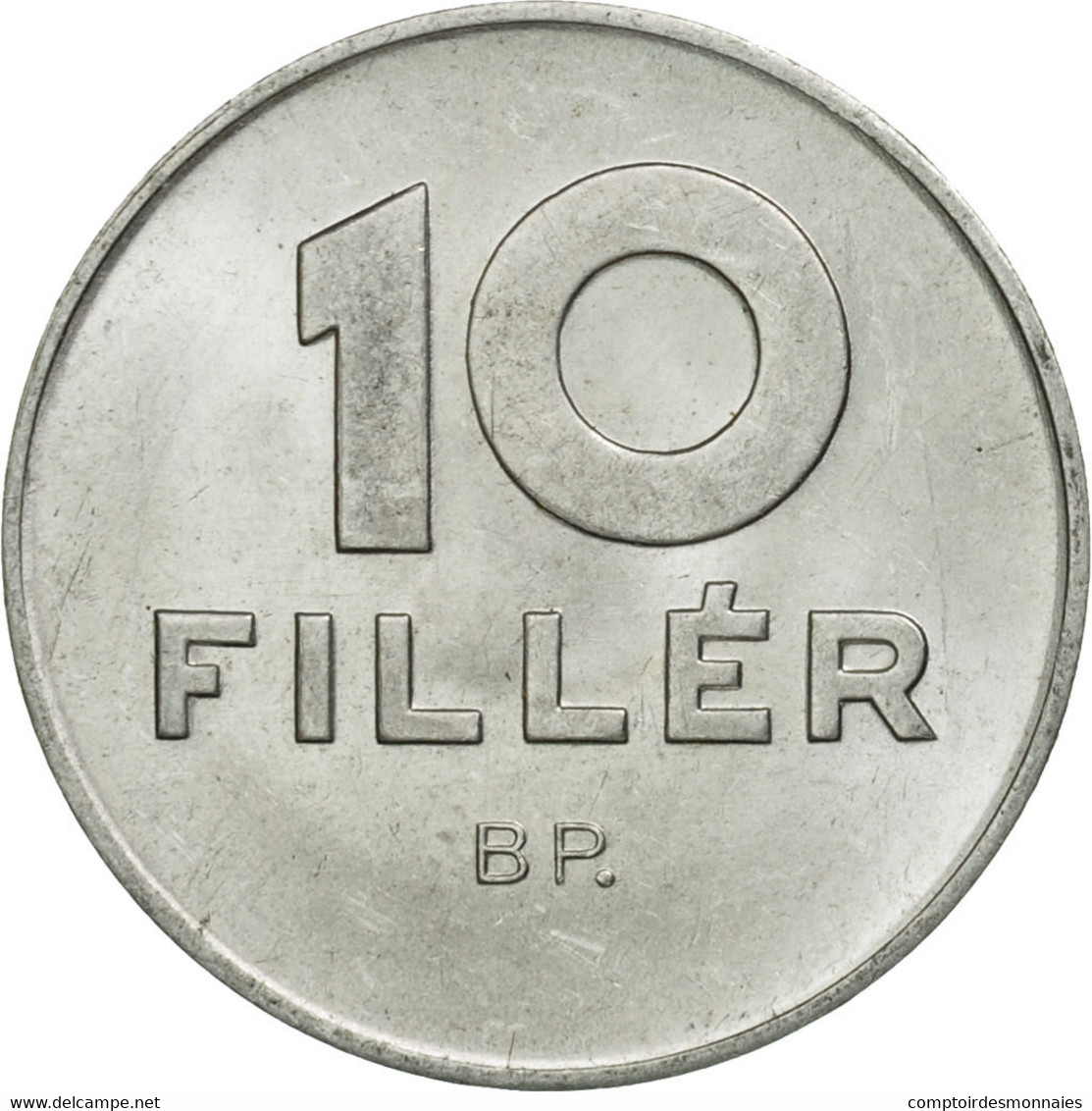 Monnaie, Hongrie, 10 Filler, 1972, Budapest, SUP, Aluminium, KM:572 - Hungary