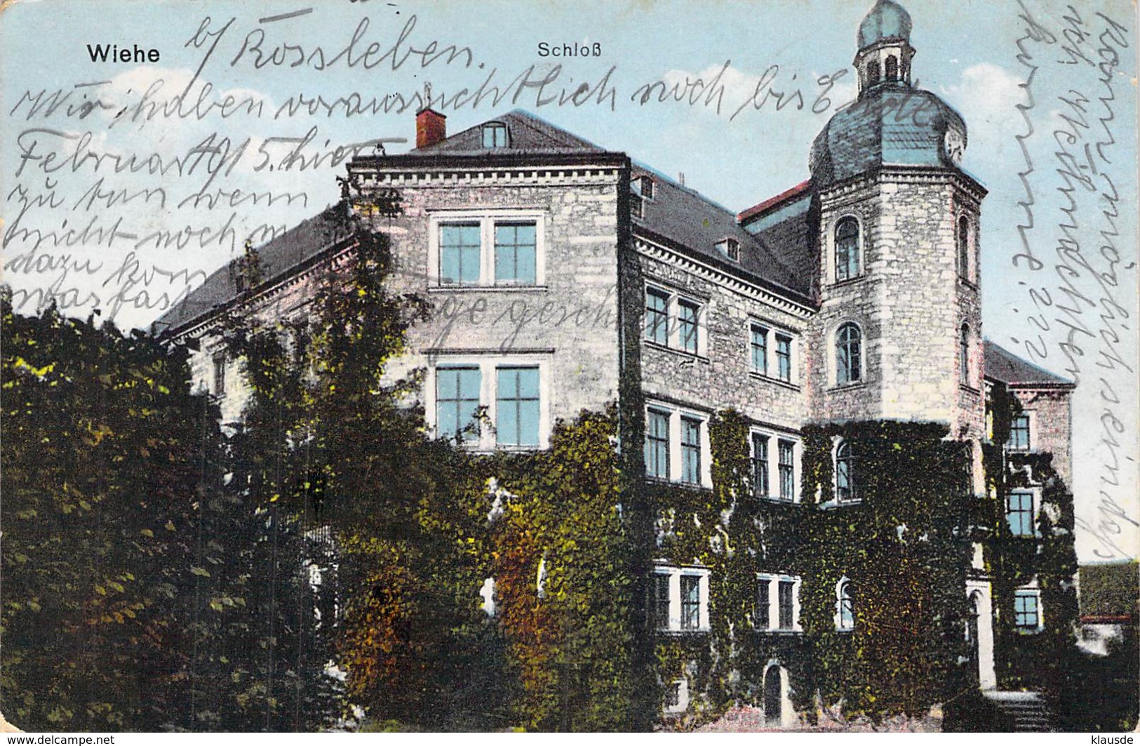 Wiehe Schloß 1914 - Kyffhaeuser