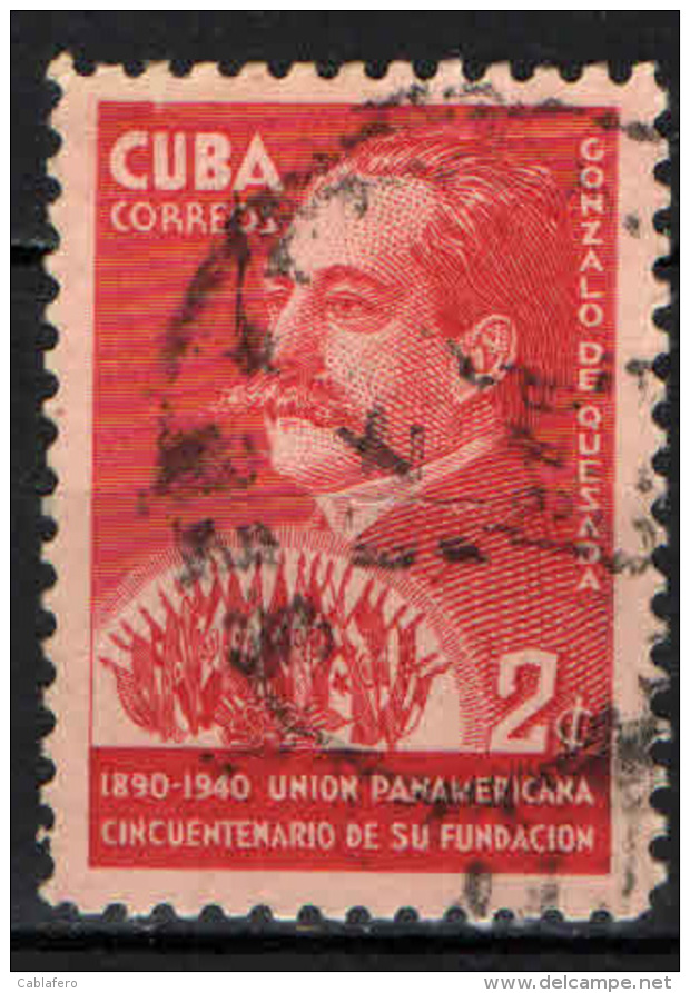 CUBA - 1940 - GONZALO DE QUESADA - USATO - Usati