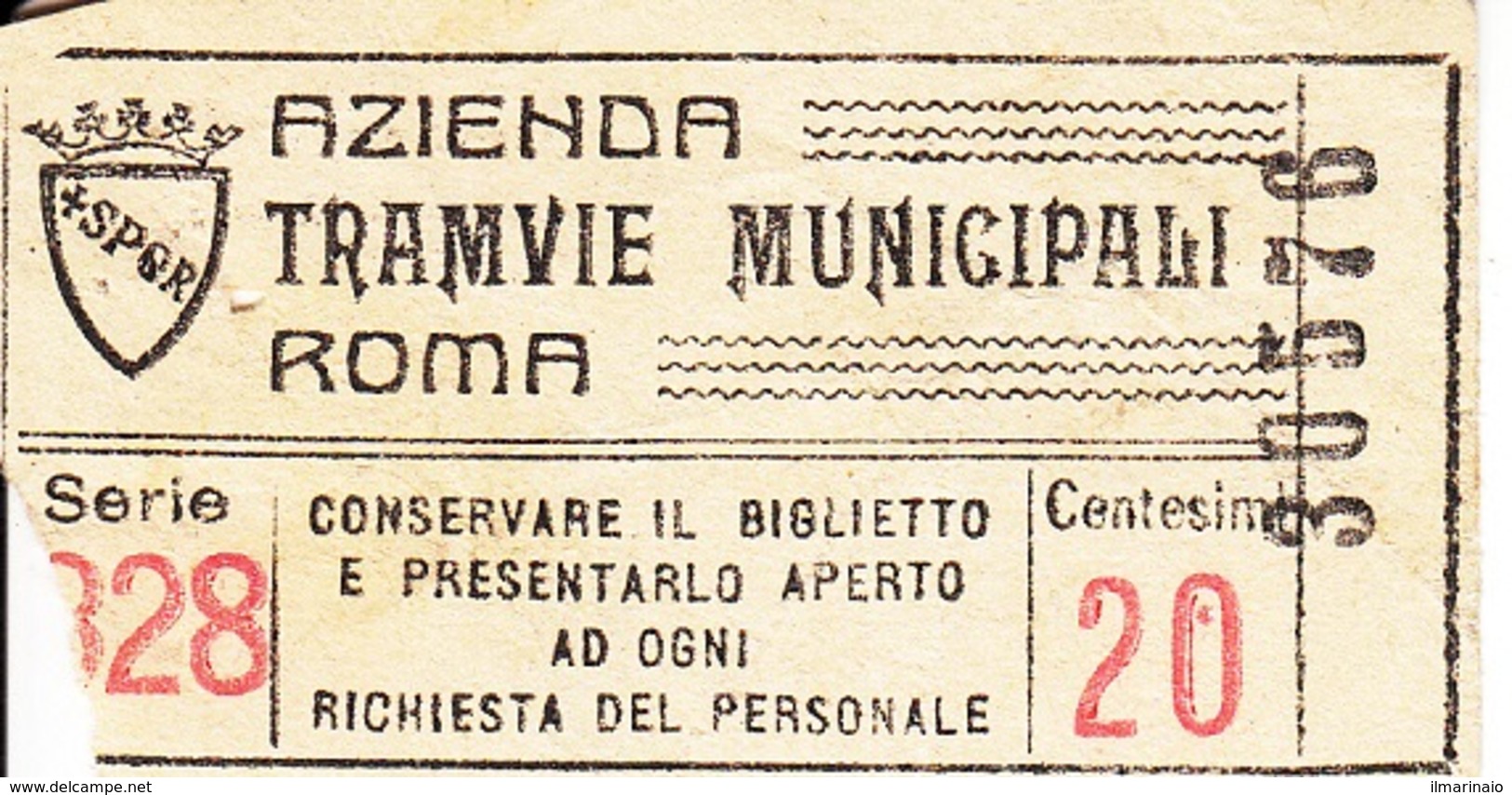 ** AZIENDA TRAMVIE MUNICIPALI.-ROMA.-** - Europa