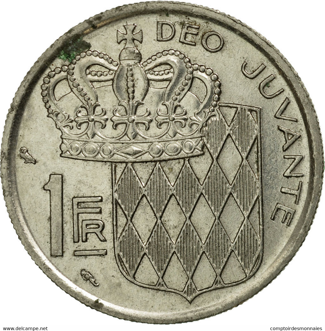 Monnaie, Monaco, Rainier III, Franc, 1968, TB+, Nickel, Gadoury:MC 150, KM:140 - 1960-2001 Nouveaux Francs