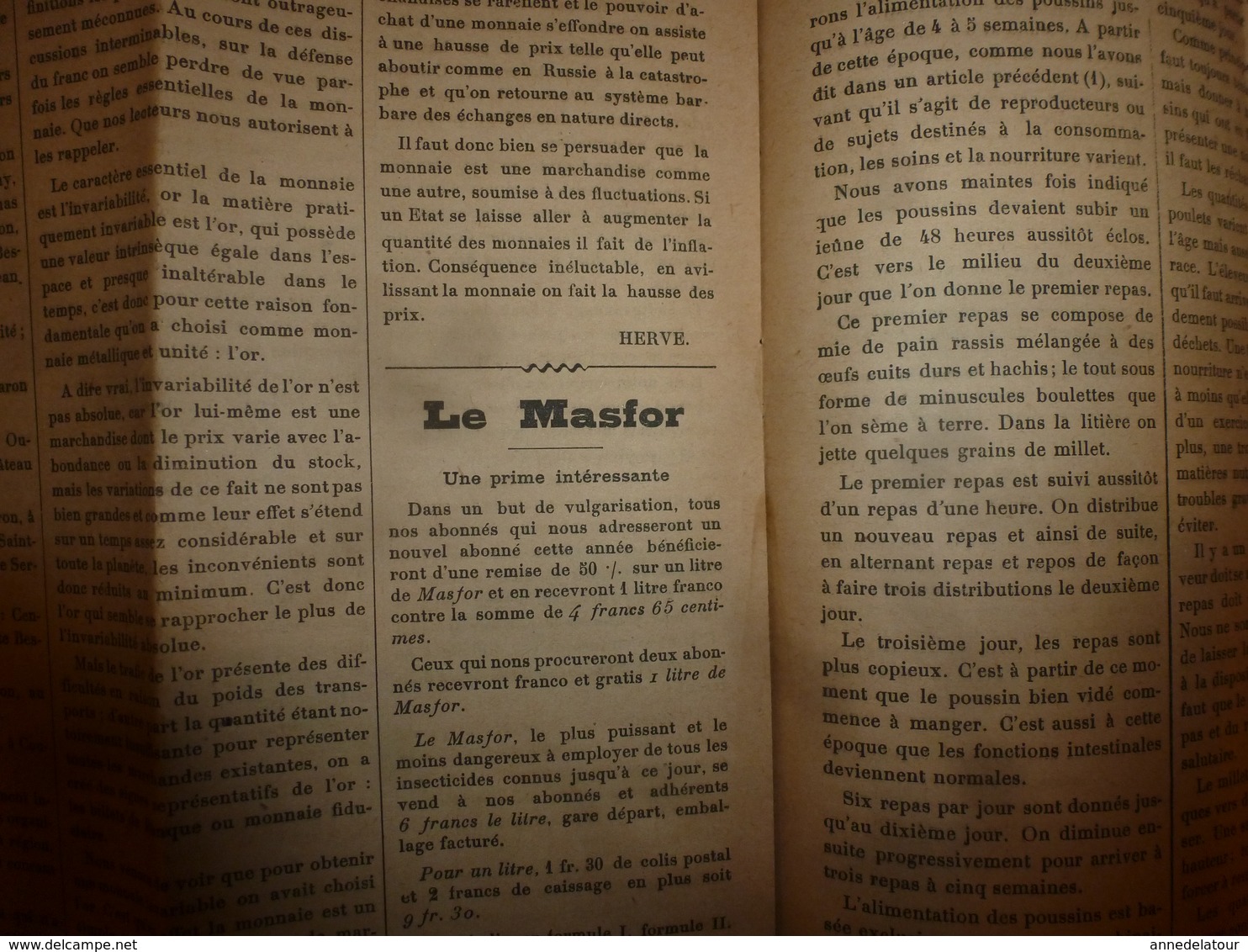1924 LE BIEN DU TERRIEN -->contre les salopards;Attention bouilleurs de cru;Beaujolais marocain;Débarbouillez arbres;etc