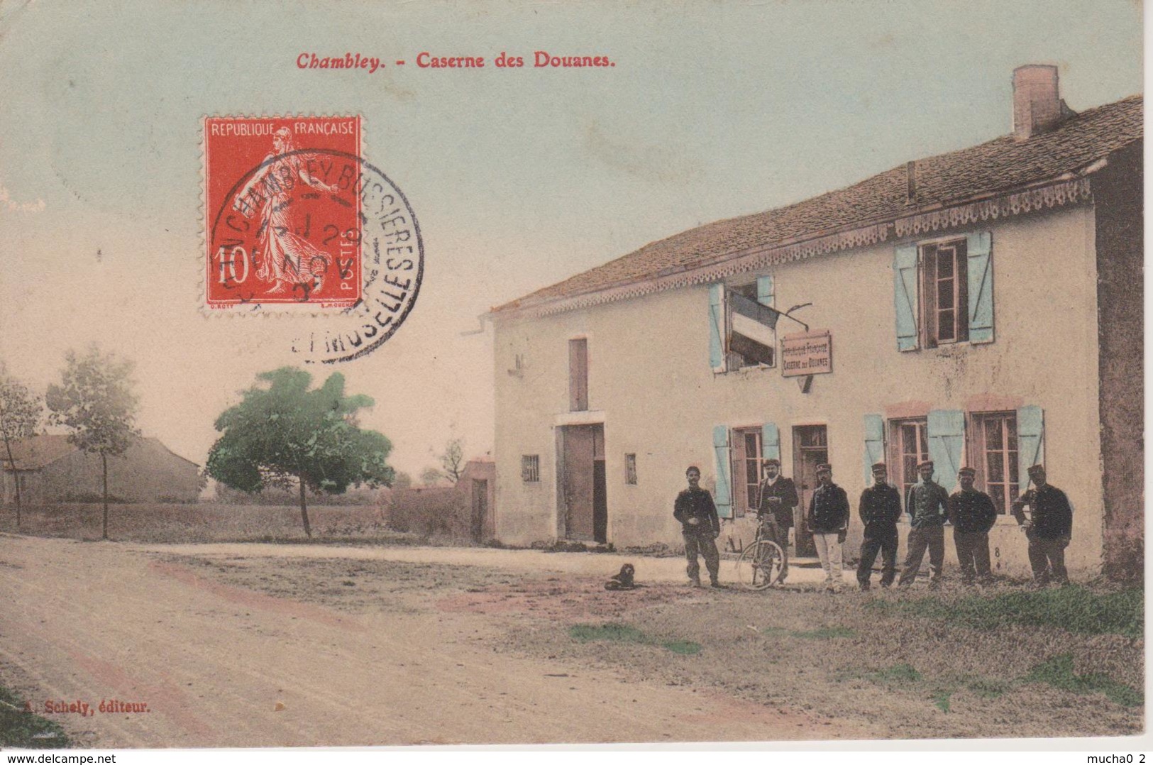 54 - CHAMBLEY - CASERNE DES DOUANES - Chambley Bussieres