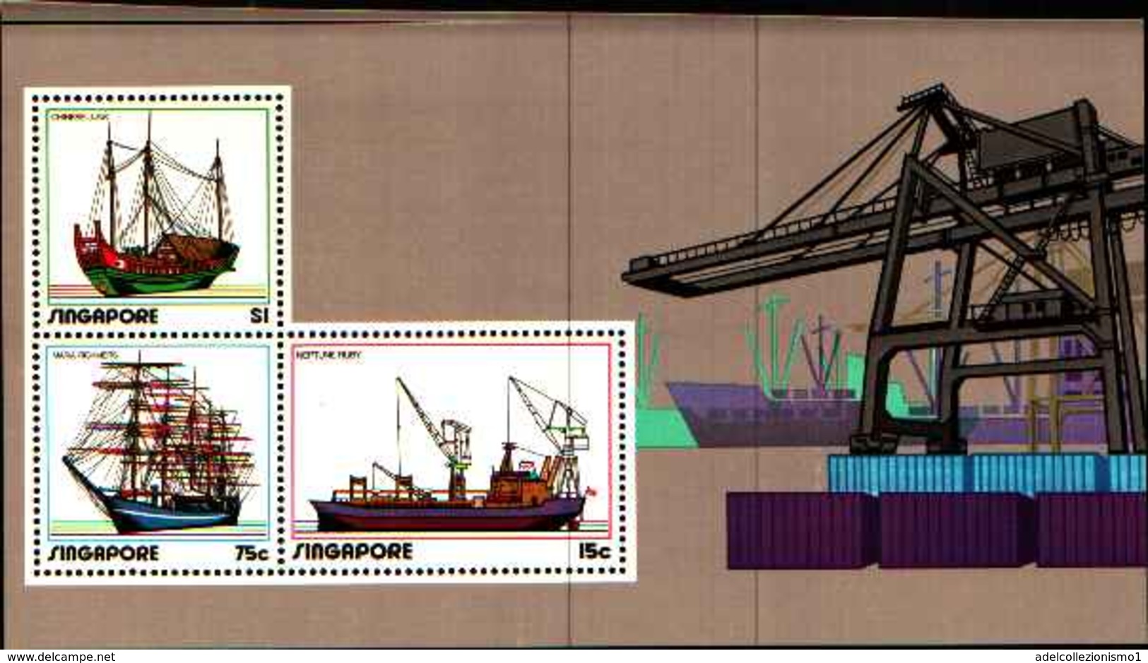 72657) Singapore 1972 Navi M/foglio MS188-MNH** - Singapur (1959-...)