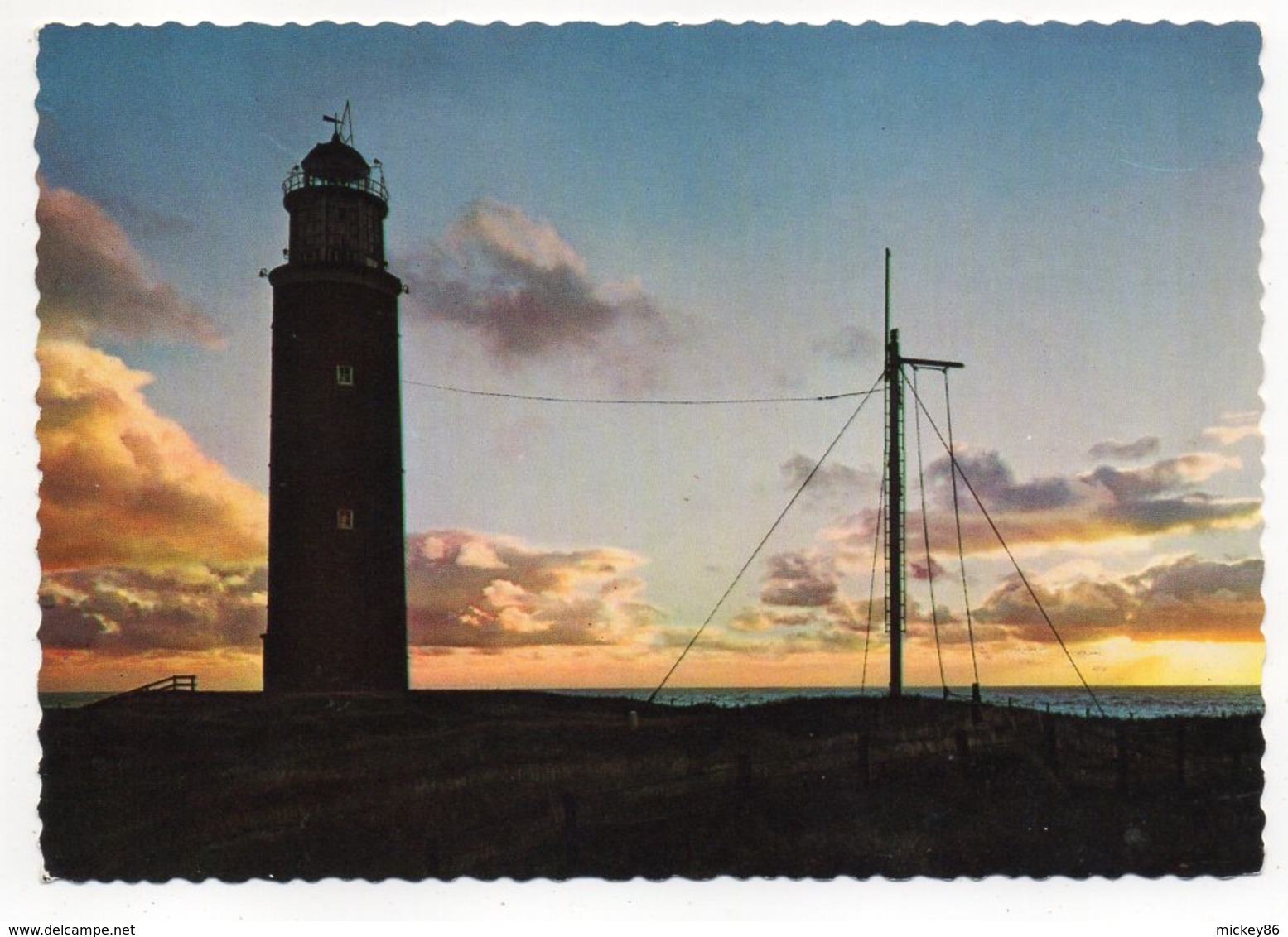 Pays-Bas -- TEXEL -- Coucher De Soleil  (phare) - Texel