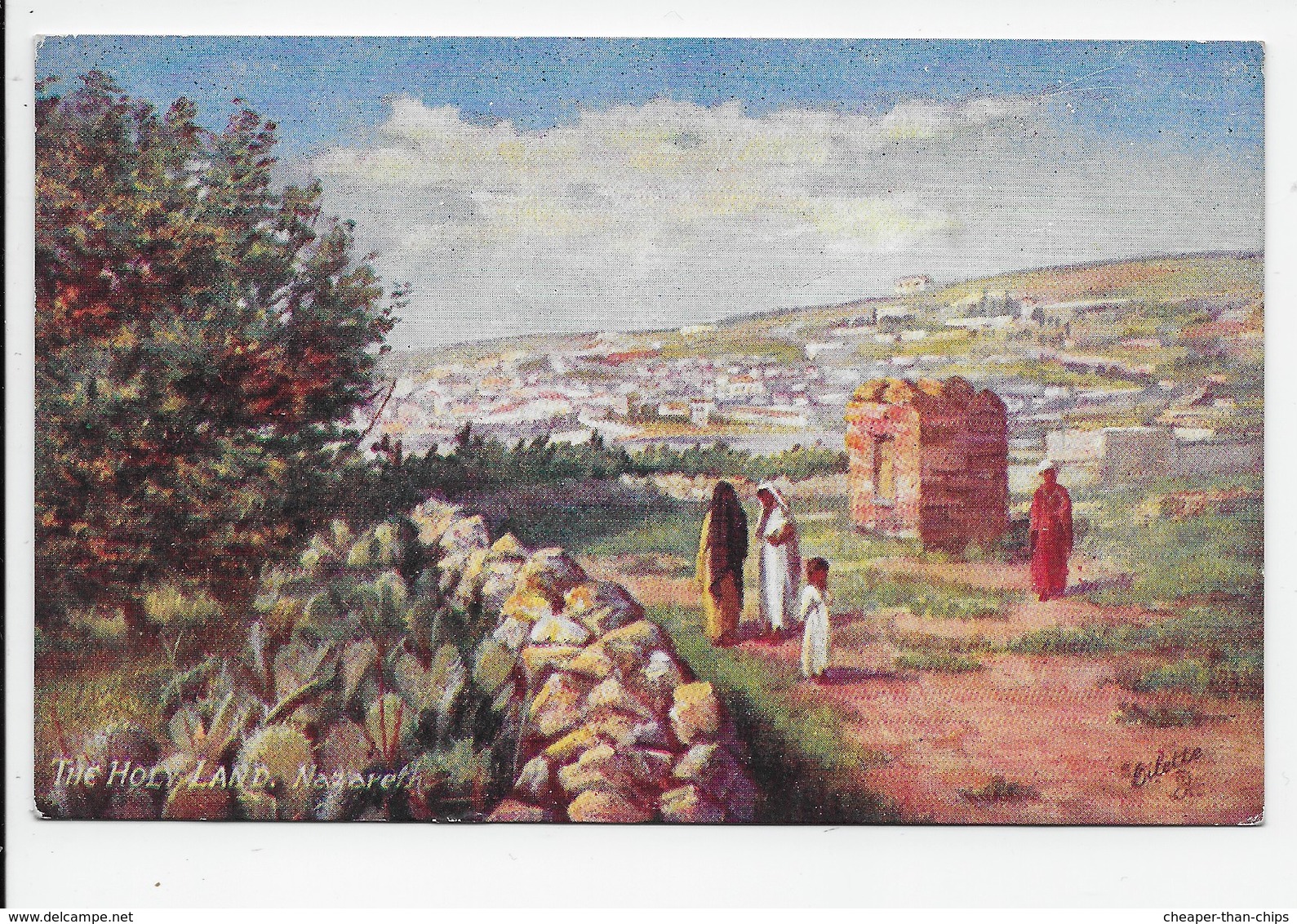 The Holy Land - Nazareth. - Tuck Oilette 7785 - Israel