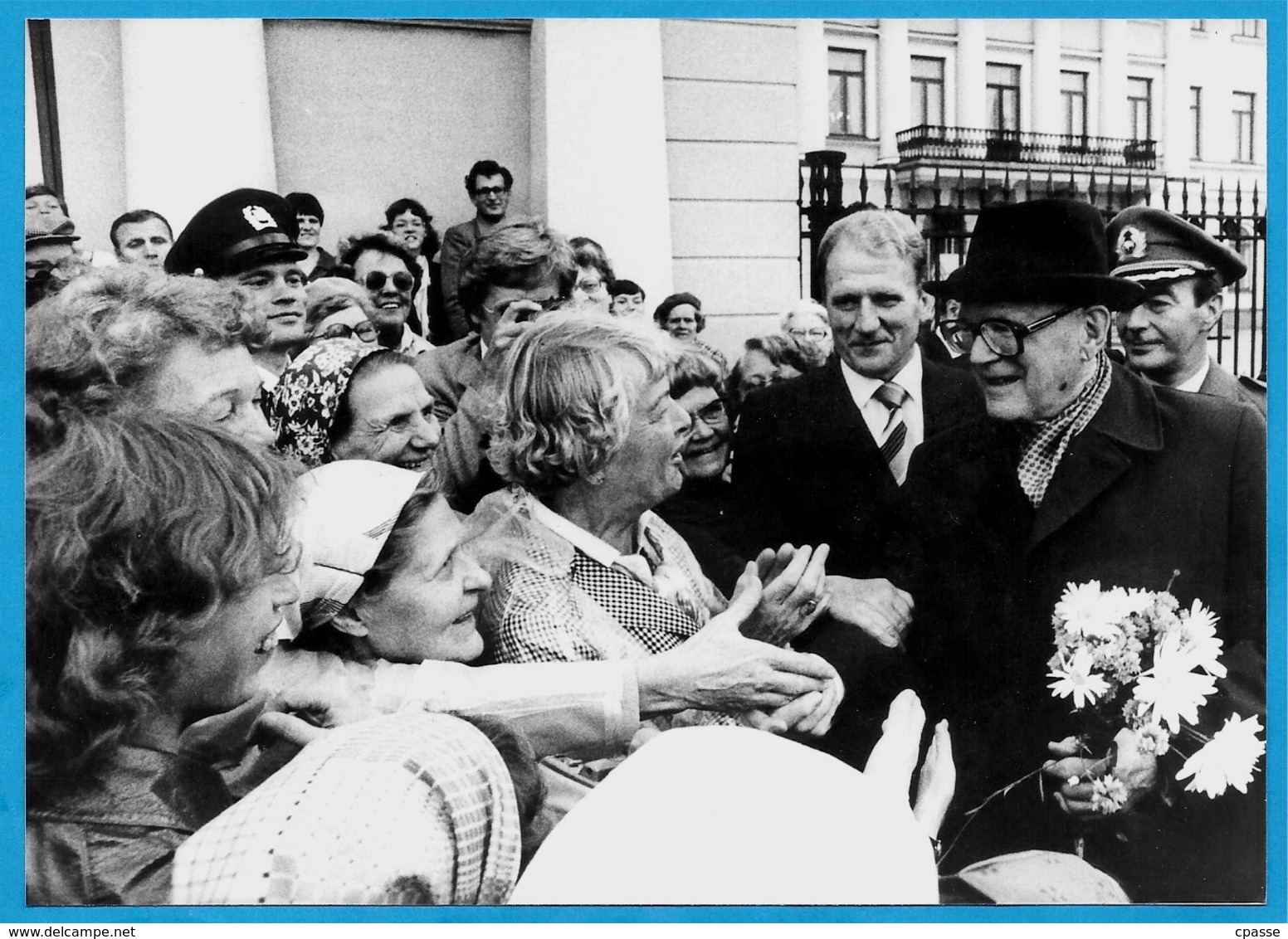 PHOTO Photographie De PRESSE Finlande HELSINKY - Le Président URHO KEKKONEN Célèbrant Son Anniversaire - Persone Identificate