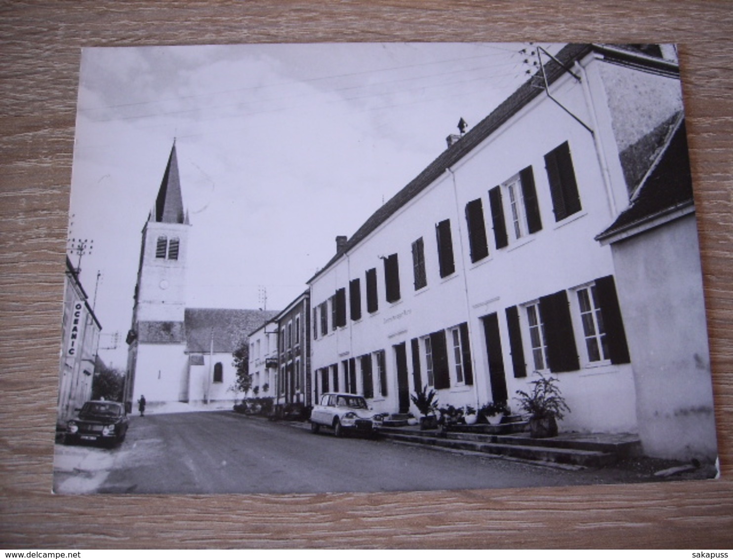 SAINT MARTIN EN BRESSE (71) : Centre Ménager Rural (carte Noir Et Blanc) - (Lot 24.315) - Other & Unclassified