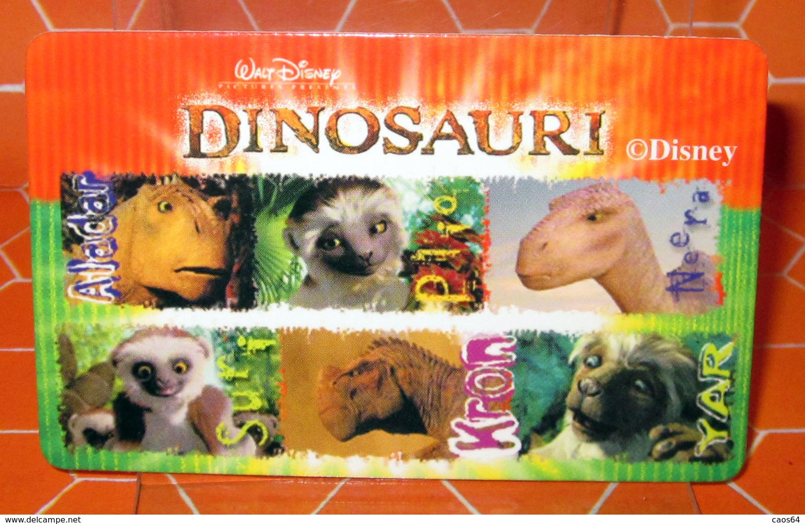 DINOSAURI DISNEY - Schede GSM, Prepagate & Ricariche