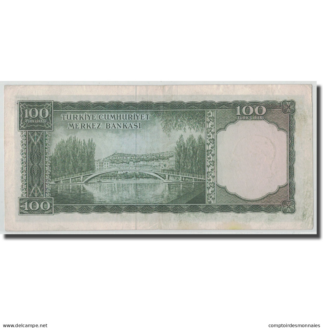 Billet, Turquie, 100 Lira, L.1930, 1964.10.01, KM:177a, TTB+ - Türkei