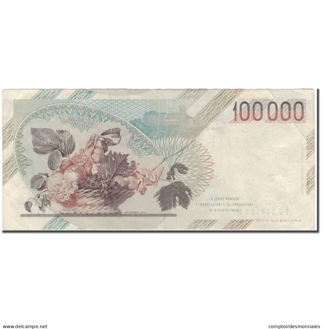 Billet, Italie, 100,000 Lire, 1983-09-01, KM:110b, TTB - 100000 Lire