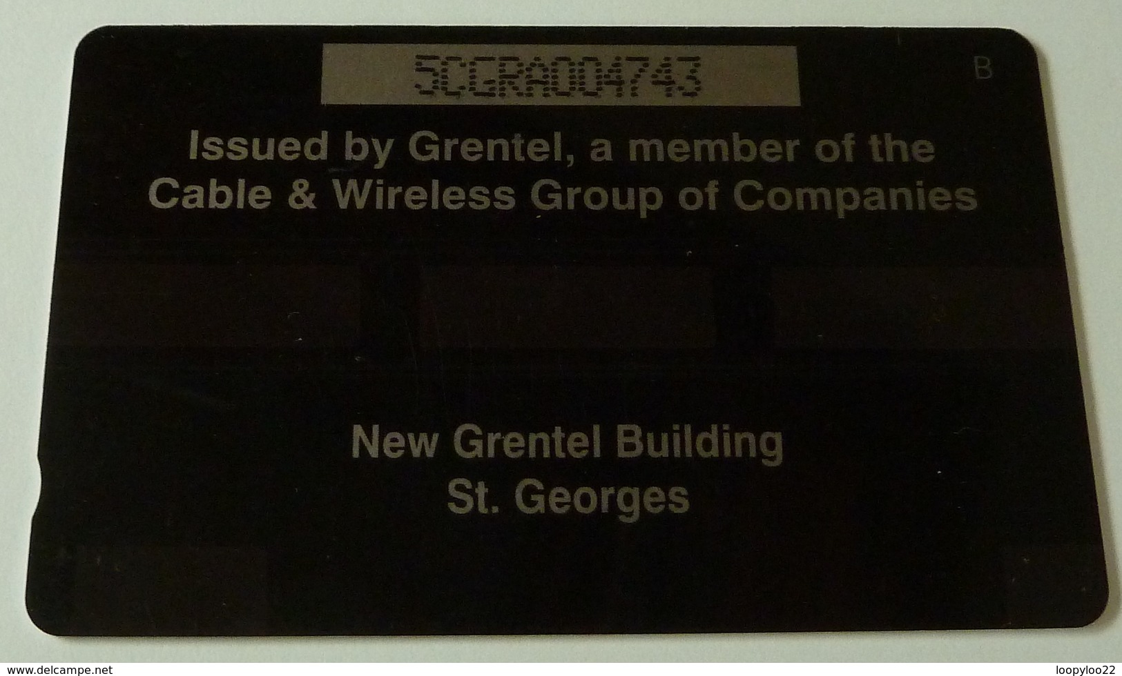 GRENADA - GRE-5A - GPT - 5CGRA - $10 - New Grentel Building - Used - Grenada (Granada)