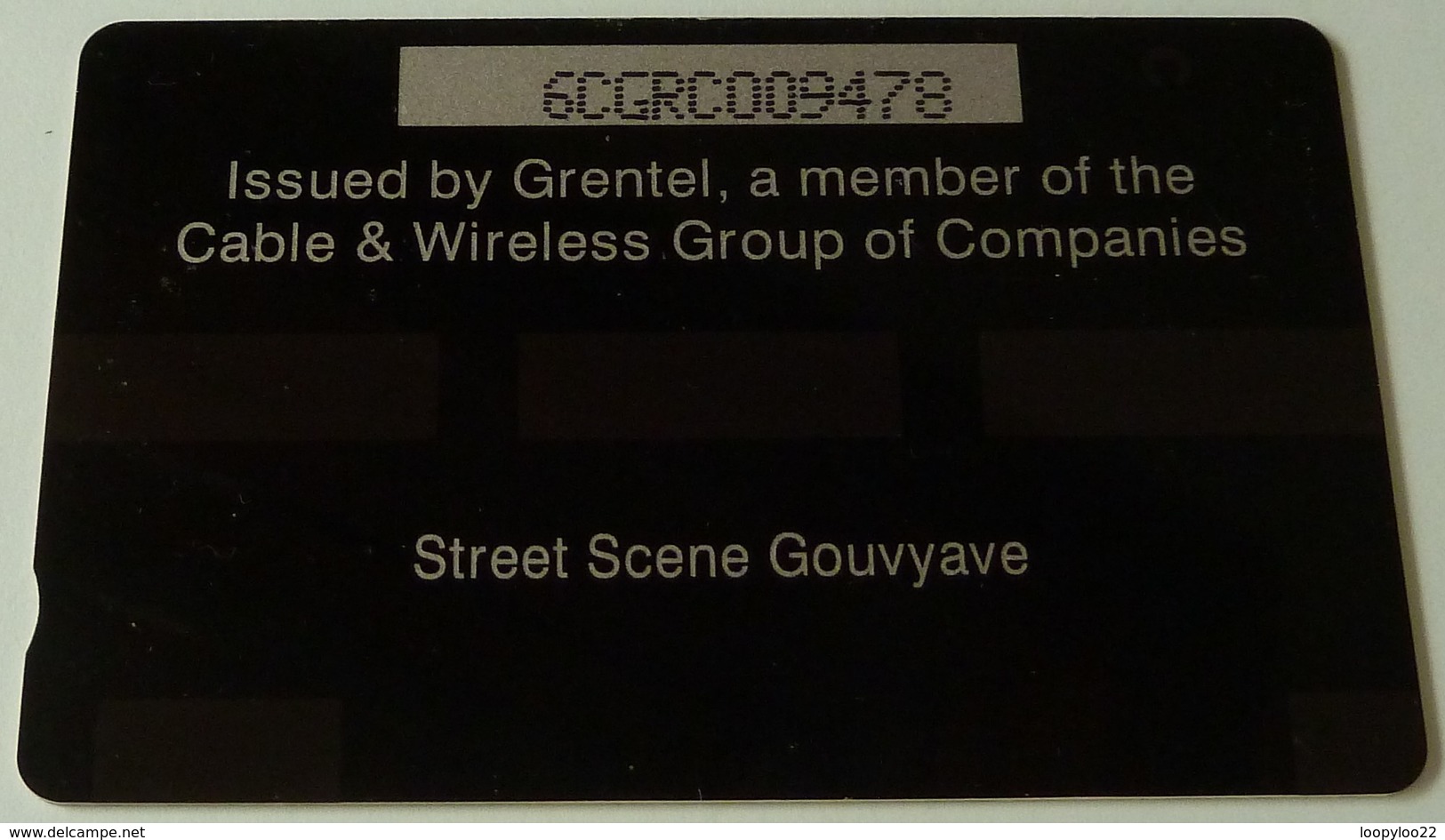 GRENADA - GRE-6C - GPT - 6CGRC- $40 - Street Scene Gouvyave - Used - Grenada