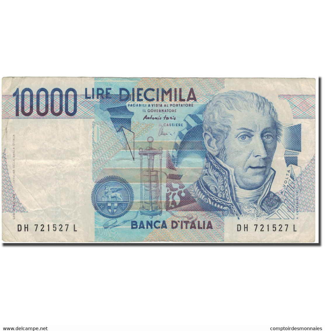 Billet, Italie, 10,000 Lire, 1984-09-03, KM:112d, TB - 10000 Lire