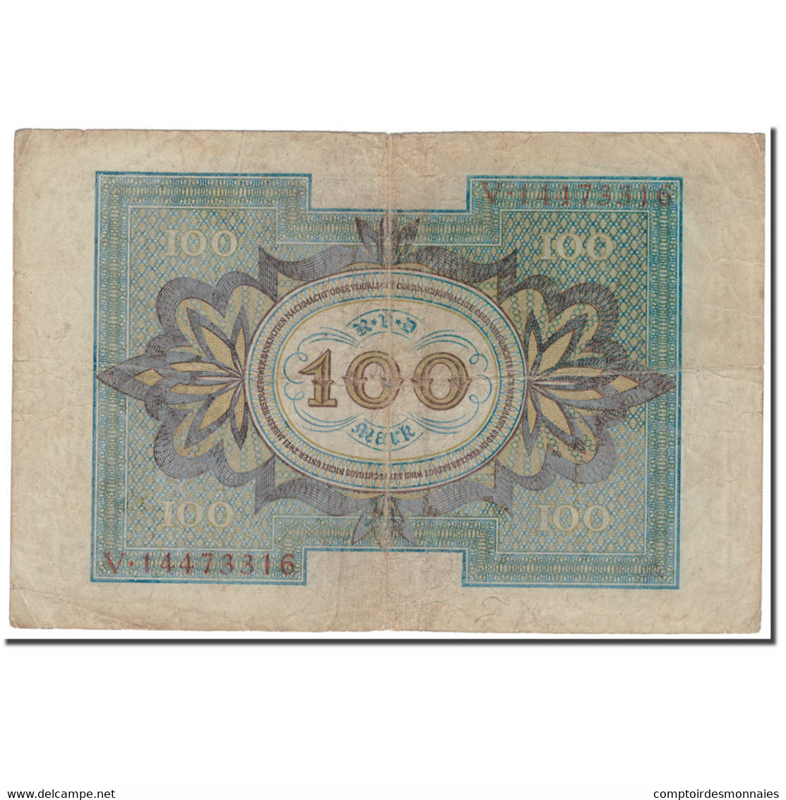 Billet, Allemagne, 100 Mark, 1920-11-01, KM:69b, B+ - 100 Mark