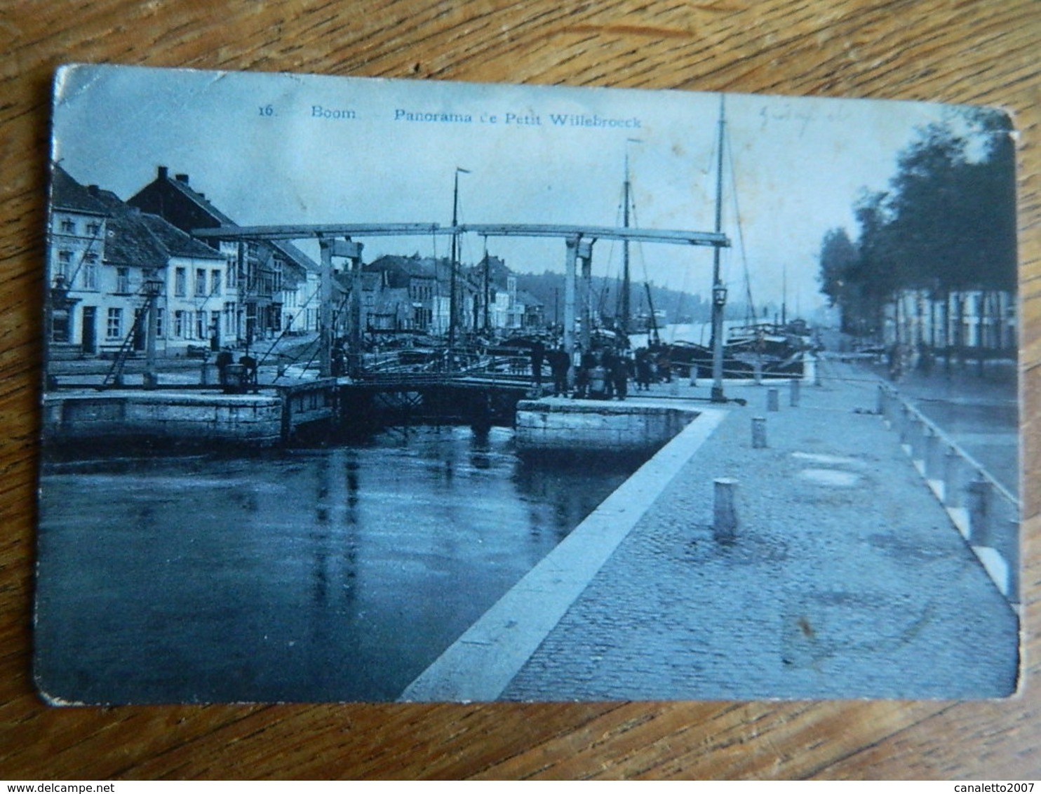 BOOM:PANORAMA DE PETIT WILLEBROECK-TRES ANIMEE AVEC ECLUSE BATEAUX - Boom