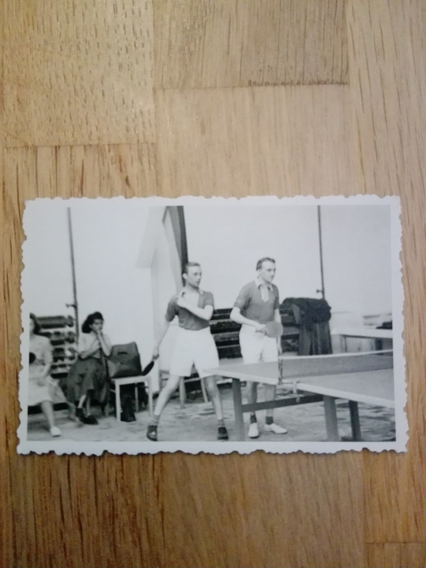 Photo Original De Tennis De Table Ping Pong - Sports