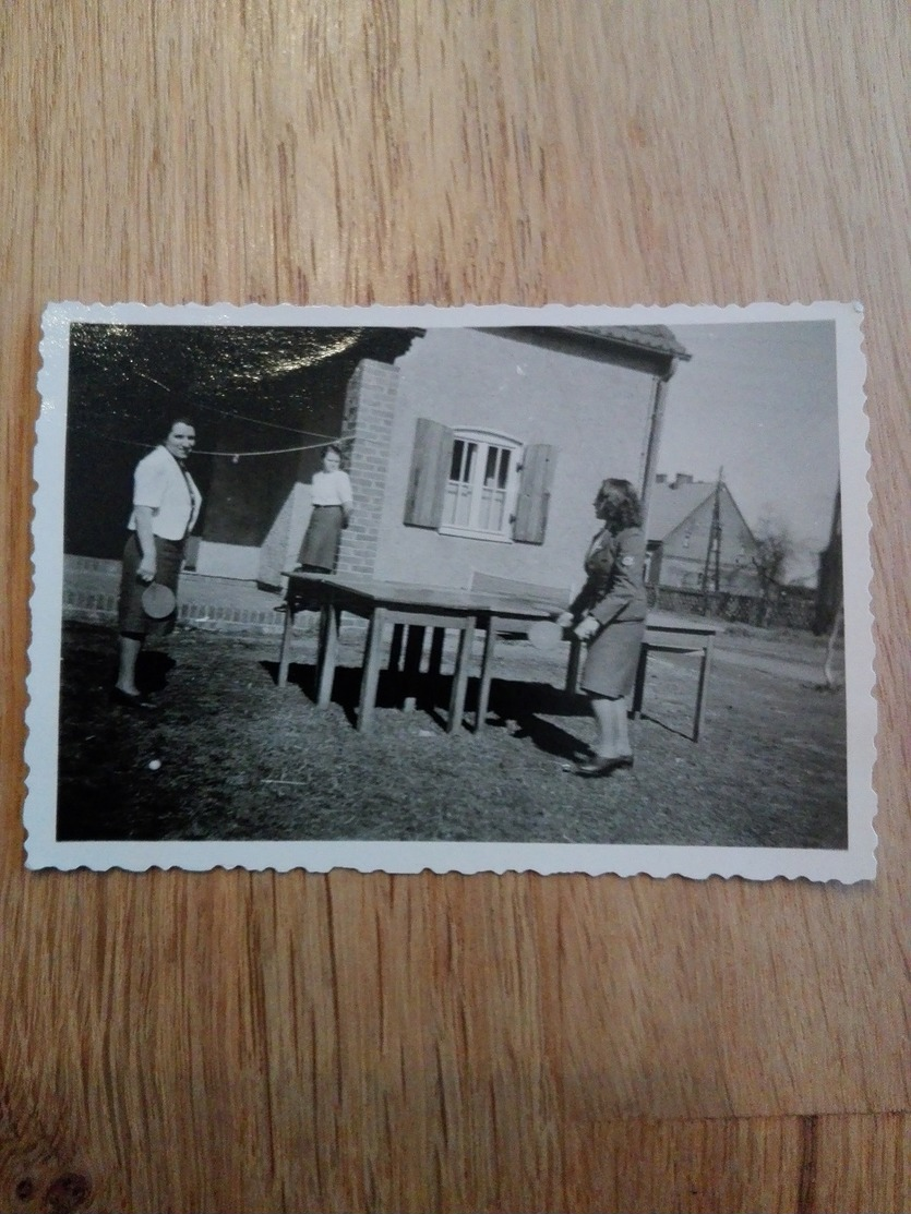 Photo Original De Tennis De Table Ping Pong - Deportes