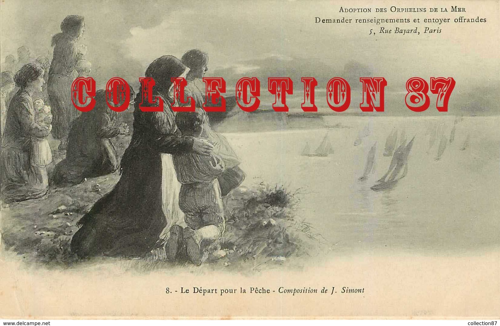 ☺♦♦ ADOPTION des ORPHELINS de la MER < LOT de 10 CARTES à PETIT PRIX TOUTES VISIBLES RECTO VERSO