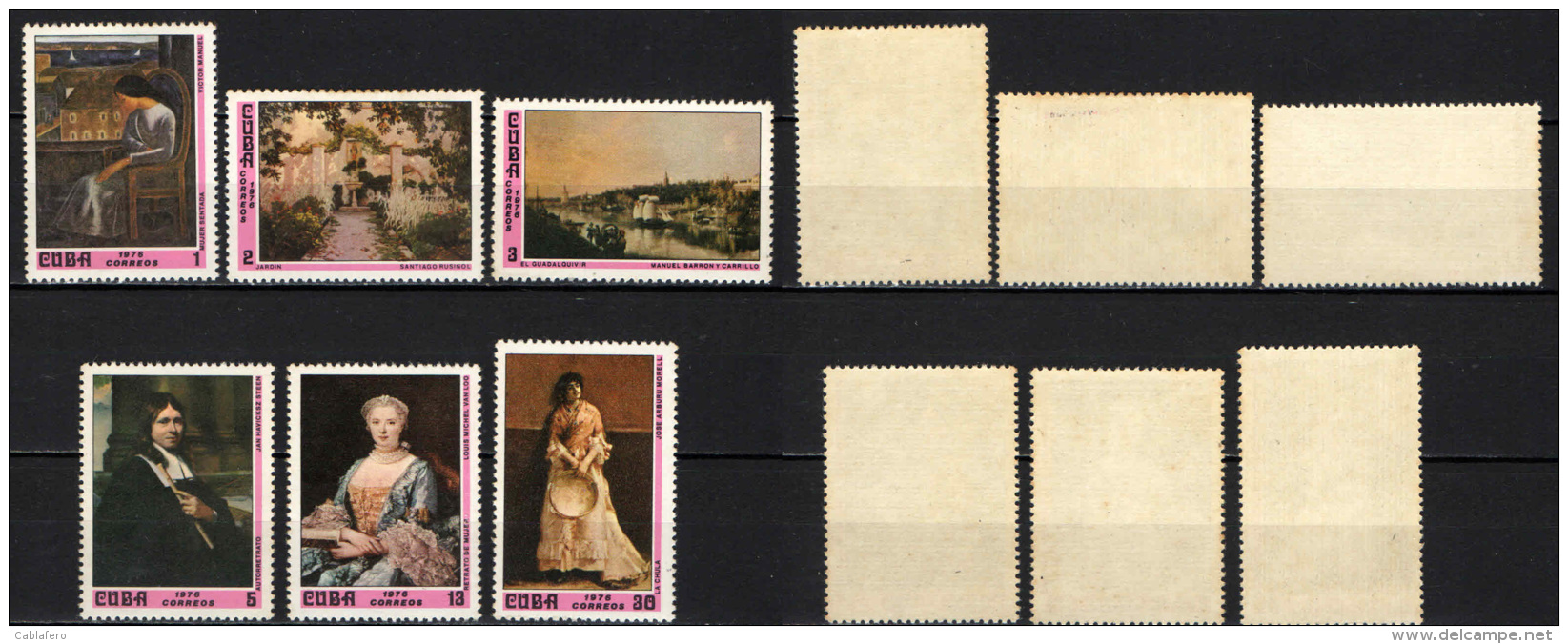 CUBA - 1976 - Paintings In Natl. Museums - MNH - Nuovi