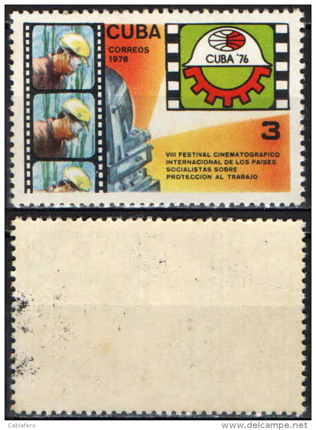 CUBA - 1976 - 8th Intl. Health Film Festival Of Socialist Countries, Havana - MH - Nuovi