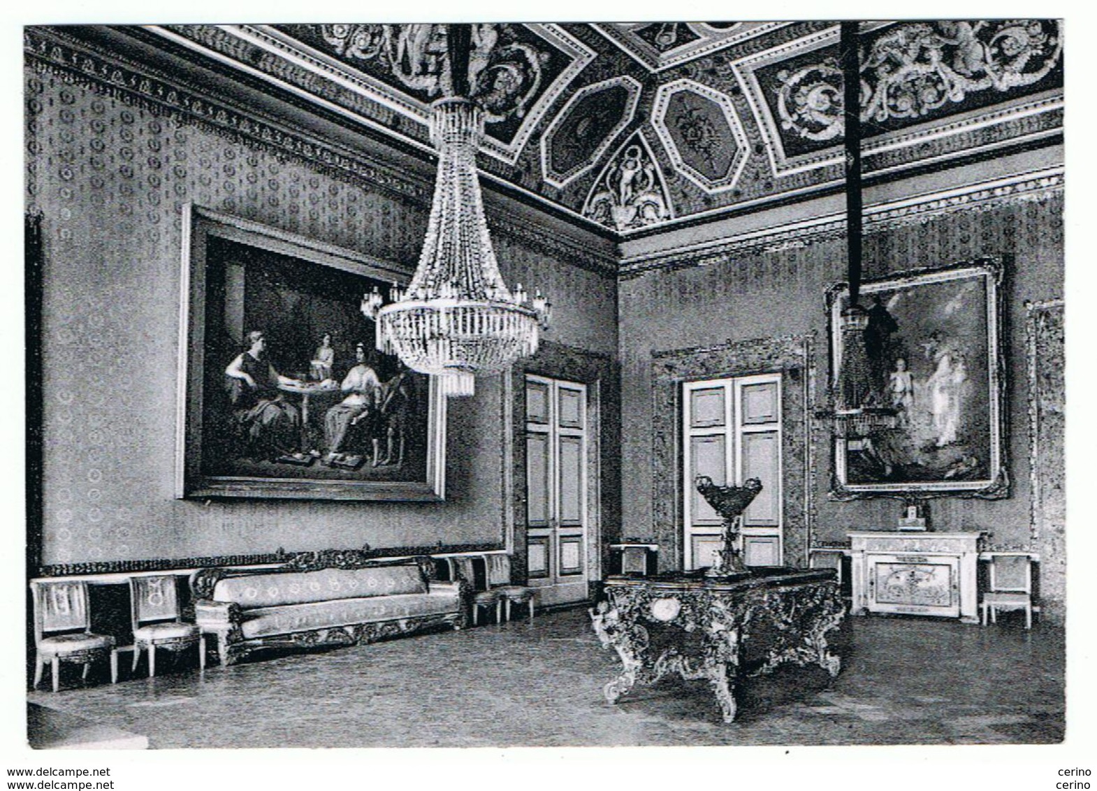 CASERTA:  PALAZZO  REALE  -  SALA  DI  RICEVIMENTO  -  APPARTAMENTO  DI  FRANCESCO  II°  -  FG - Musei