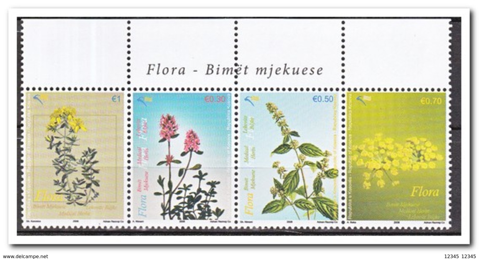 Kosovo 2008, Postfris MNH, Plants - Kosovo