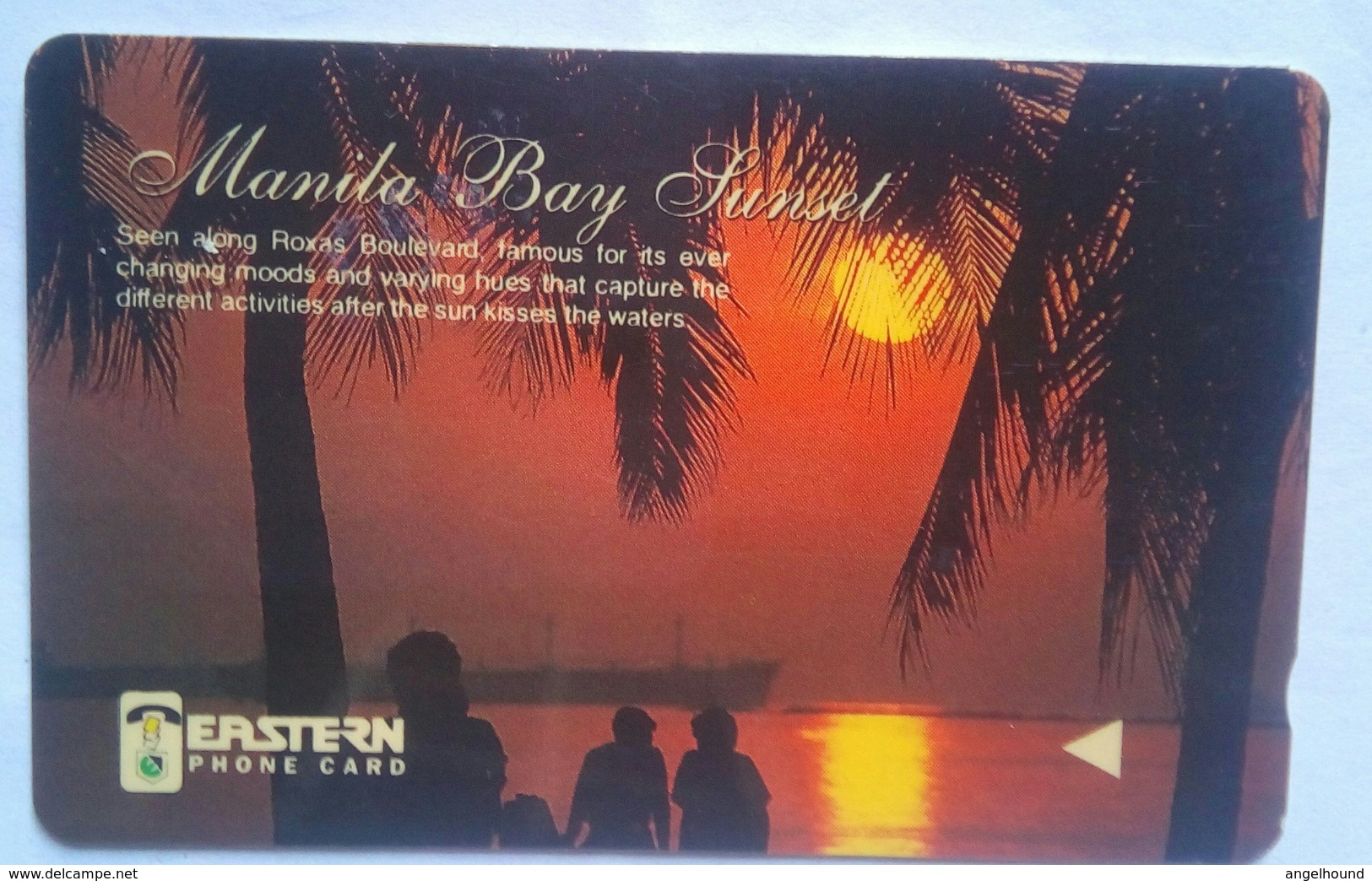 242PETA Eastern Telecoms  Manila Bay Sunset 150 Units - Filippine