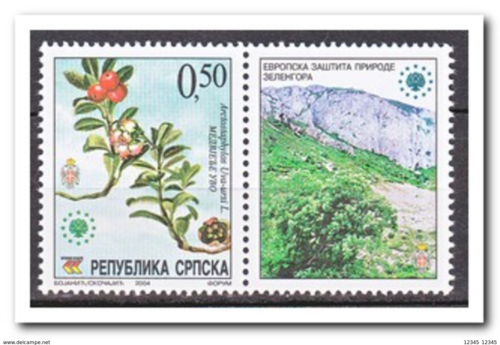 Bosnië & Herzegovina ( Servisch ) 2004, Postfris MNH, Plants - Bosnië En Herzegovina