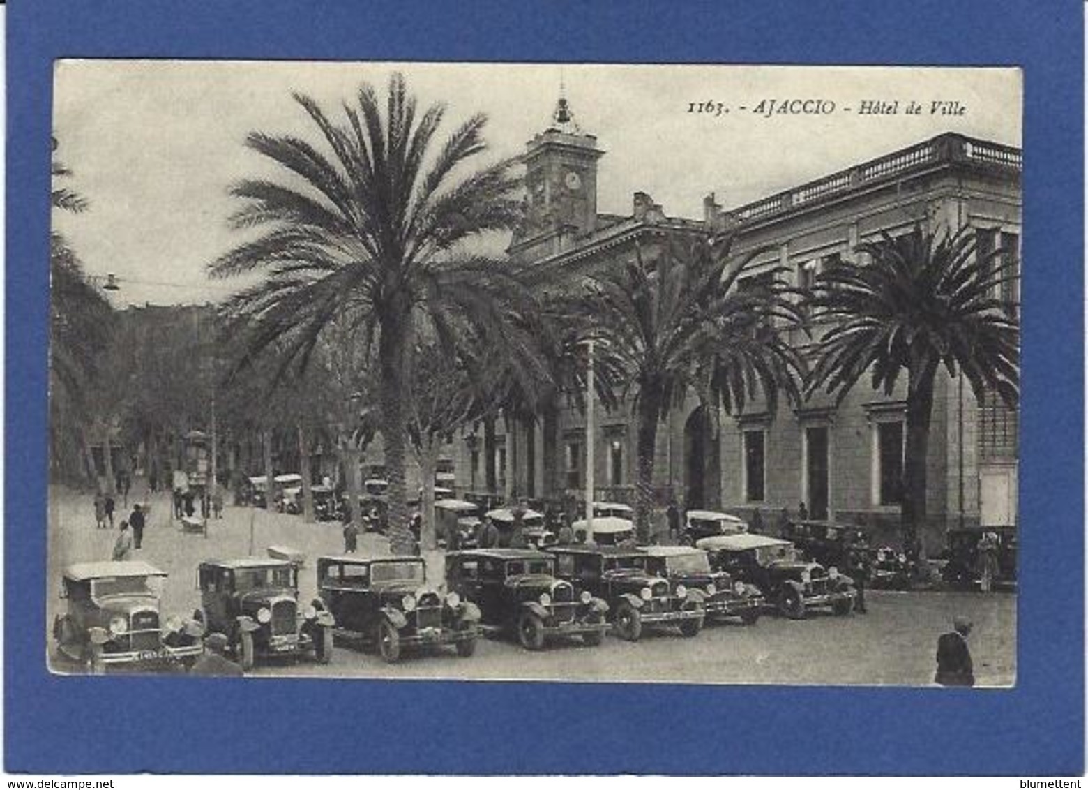 CPA Corse 20 Ajaccio écrite Voiture Automobile - Ajaccio