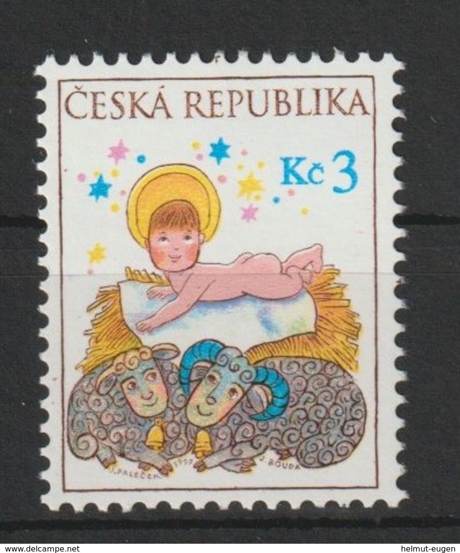 MiNr. 239 Tschechische Republik / 1999, 10. Nov. Weihnachten. - Unused Stamps