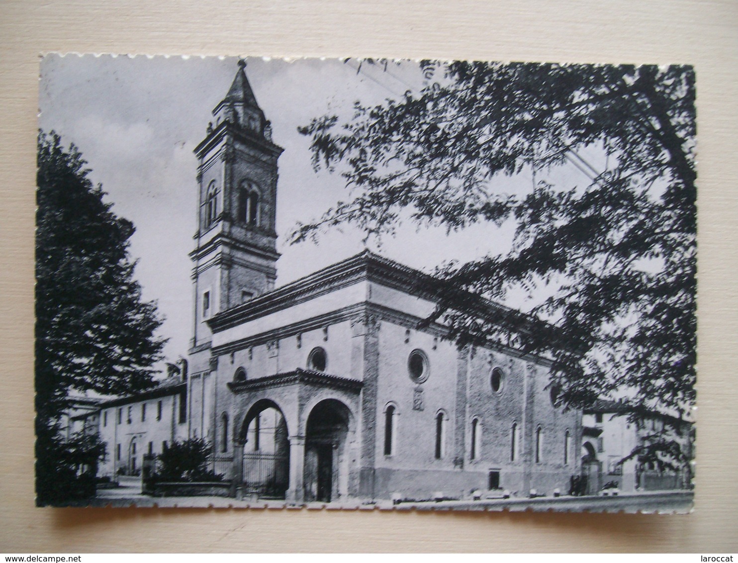 1959 - Imola - Chiesa - Basilica Santuario Del Piratello  - Cartolina Storica Originale Firmata Da Angelo Banzola - Imola