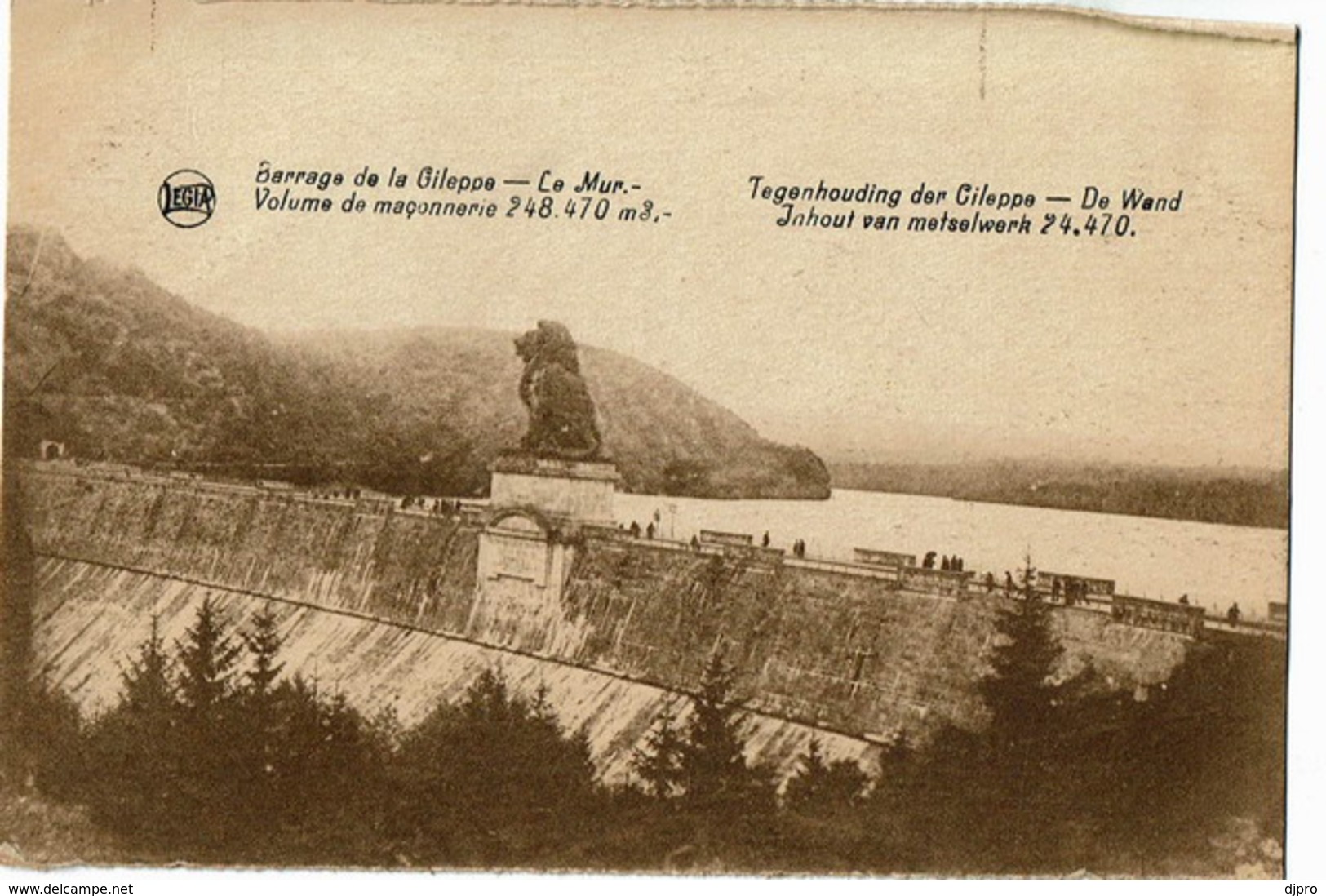 Barrage De La Gileppe - Gileppe (Barrage)