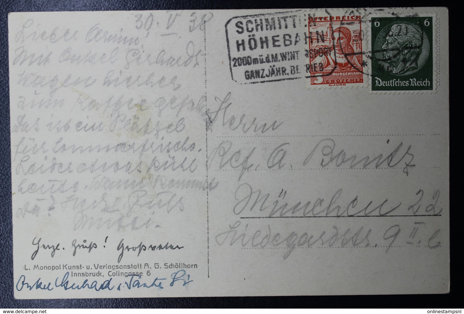 Austria Anschluss And Occupation Related Letters, Cards, Fragments And Stamps, Collection. - Briefe U. Dokumente