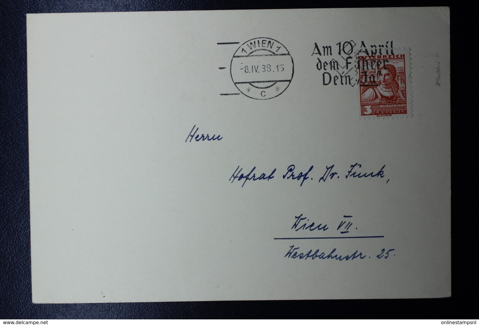 Austria Anschluss And Occupation Related Letters, Cards, Fragments And Stamps, Collection. - Briefe U. Dokumente