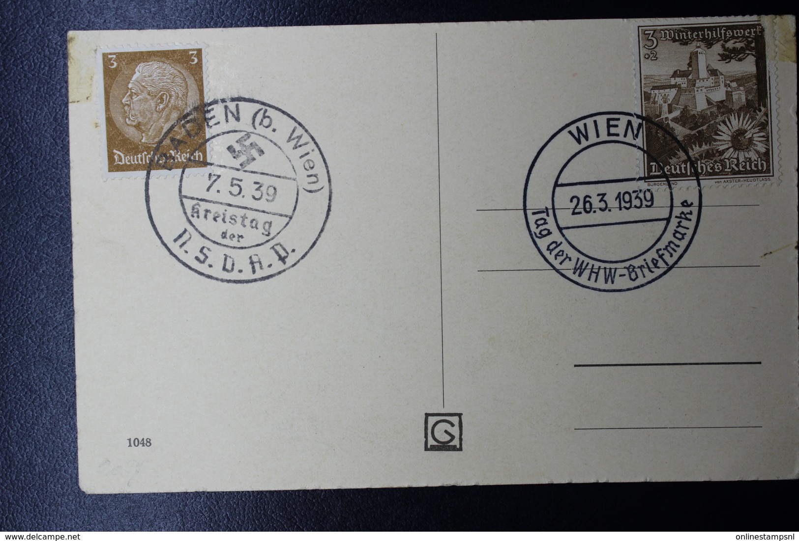 Austria Anschluss and Occupation related letters, cards, fragments and stamps, collection.