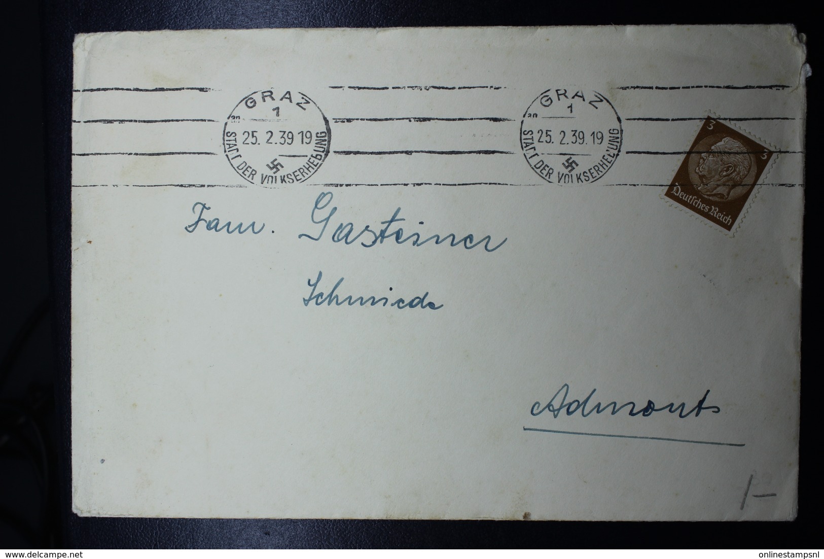 Austria Anschluss and Occupation related letters, cards, fragments and stamps, collection.