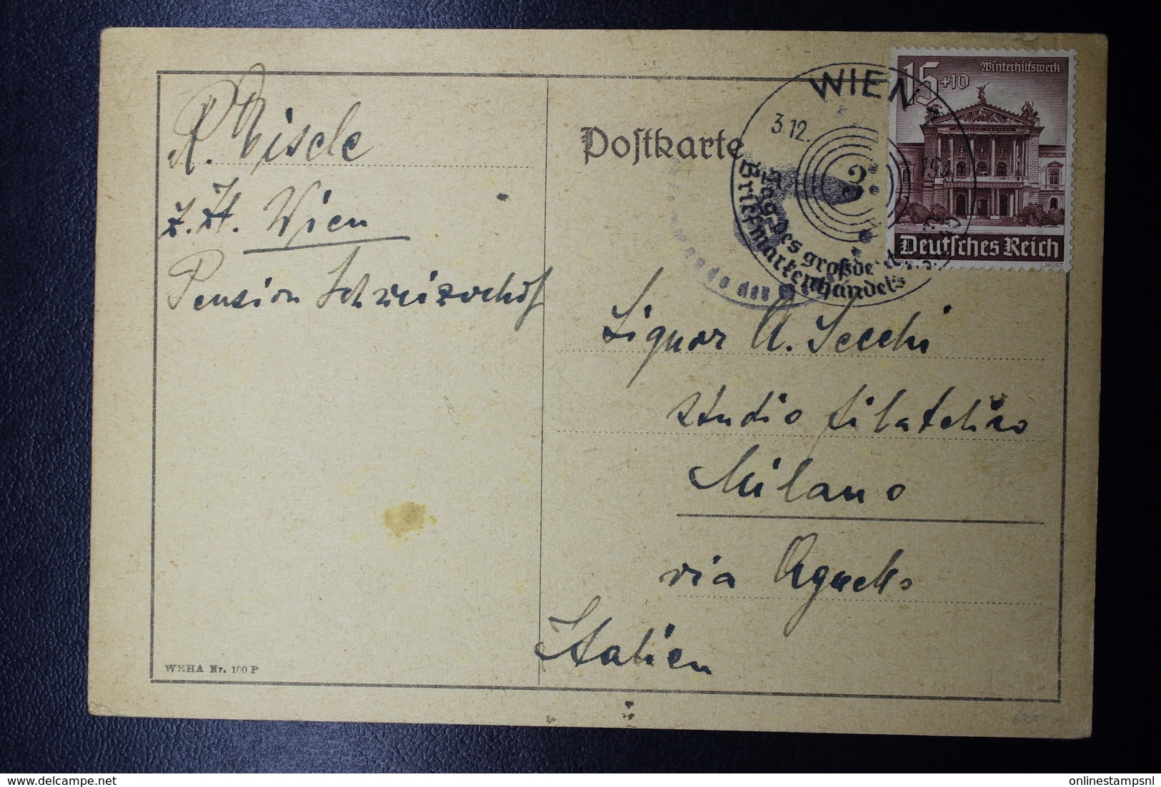 Austria Anschluss and Occupation related letters, cards, fragments and stamps, collection.