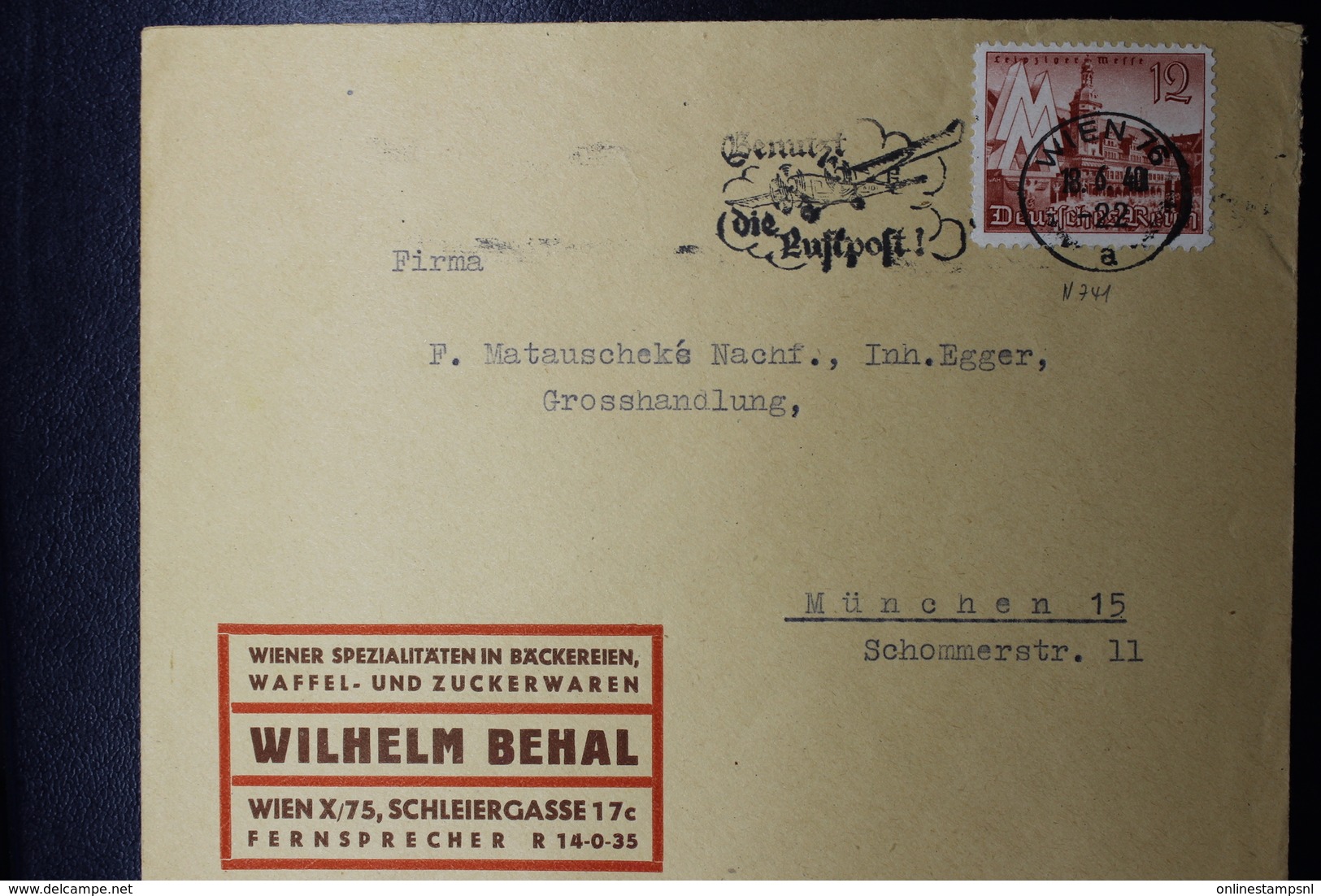 Austria Anschluss and Occupation related letters, cards, fragments and stamps, collection.