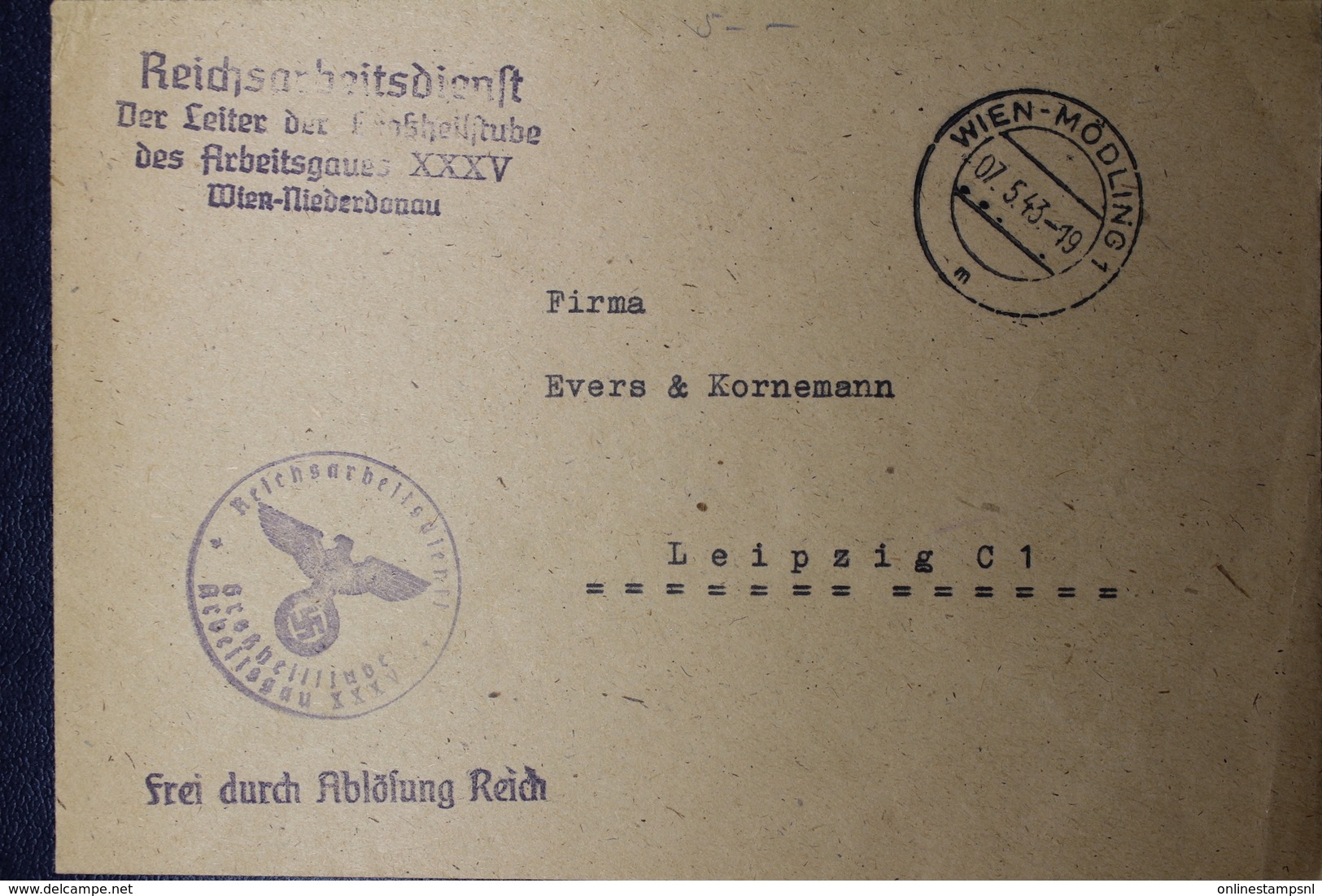 Austria Anschluss and Occupation related letters, cards, fragments and stamps, collection.