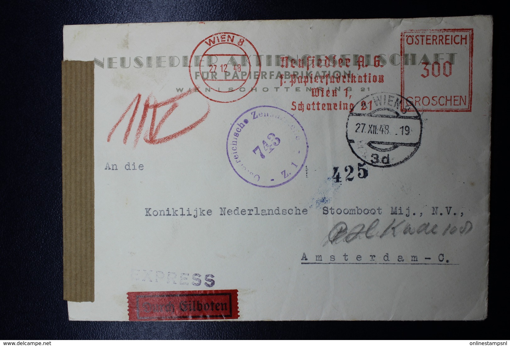 Austria Anschluss and Occupation related letters, cards, fragments and stamps, collection.